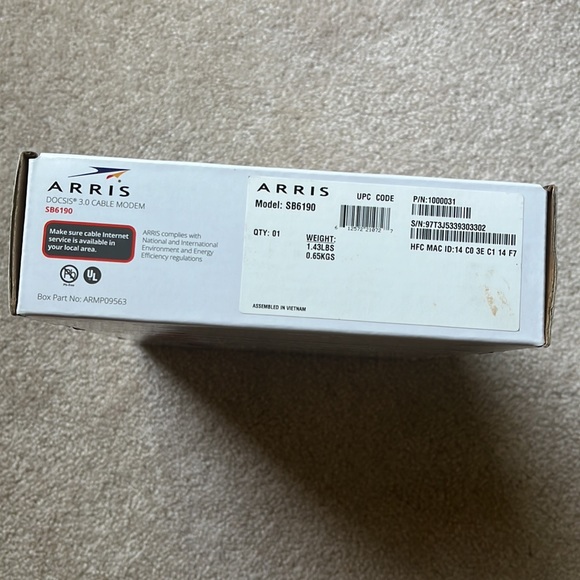 Arris Surfboard cable modem - Picture 3 of 5
